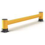 Anfahrschutz Einzelplanke elastisches Rammschutz-System, rückfedernd und formstabil