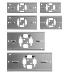 Kennflex Metall Schilderhalter zum Einschieben von gravierten und bedruckten Schildern