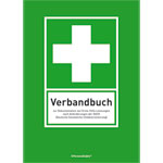Verbandbuch DIN A4 zur Eintragung von Erste Hilfe-Leistungen mit vorgedruckten Spalten