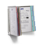 DURABLE Sichttafelsystem Wandhalter FUNCTION wall 20 aus Metall