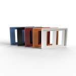 Oechsle Tischaufsteller Einsteckrahmen DIN A6 verschiedene Farben möglich