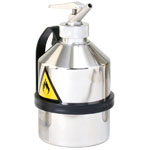 Sicherheitskannen Sicherheitsbehälter ASECOS Sicherheitskanne Edelstahl,