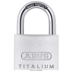 Abus Vorhangschloss TITALIUM 64TI/30 Körper aus Spezialaluminium, Bügel aus gehärtetem Stahl