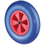 Pannensichere Räder, KS-Felge, Rollenkorblager, geräuschdämpfend, wartungsfrei