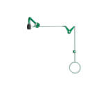 B-Safety ClassicLine Körper-Notdusche zur Wand-Über-Tür-Montage Aufputz mit Zugstangenumlenkung