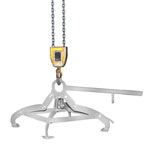 Stapler-Anbaugeräte  Fassgreifer 4P, mit 4-Punkt-Spannsystem