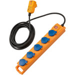 brennenstuhl Super-Solid SL 544 D FI IP54 Steckdosenverteiler schützt vor Stromunfällen