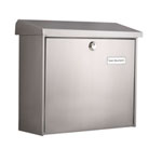 Burg Wächter Comfort 3913 Ni Edelstahl Briefkasten