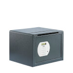 Burg Wächter Pure Safe Möbeltresor PS 120 E EWS mit Einwurfschlitz und herausnehmbaren Fachboden, solider einwandiger Korpus