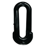 Absperrpfosten Zubehör Verbindungsglieder zum Zusammenklemmen,