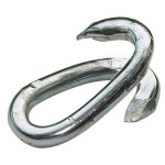 Absperrpfosten Zubehör Verbindungsglied aus Stahl, verzinkt,