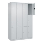 C+P Schließfachschrank Classic PLUS 12 Fächer und 4 Abteile