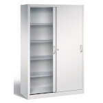 C+P Stahl-Schiebetürenschrank Acurado 2000 4 Einlegeböden