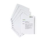 CLICK SIGN Door Sign Refill Din A4 bedruckbare Einsteckschilder für Türschilder zur Beschriftung