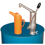 CEMO Handpumpe, Handpumpe mit gebogenem Auslauf und Antitropfmundstück,