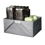 CEMO Faltwanne, PVC Faltwanne mit Verstärkungsplatten,