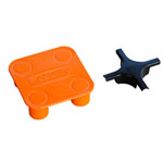 CEMO Kreuzverbinder, für PE-Flächenschutzsysteme HD,