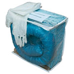 CEMO Cemsorb-Notfallset für Öl, leistungsfähiges Bindemittel, für alle Typen von Flüssigkeiten,