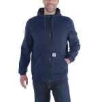 Carhartt Wind Fighter Sweatshirt navy Kapuze, Fleecefutter, Wasserabweisend und Winddicht