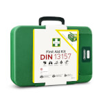 Cederroth First Aid Kit X-Large DIN 13157 Erste Hilfe Koffer mit innovativem Pflasterspender an der Außenseite
