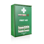 Cederroth Erste-Hilfe-Schrank Double Door schützt Erste-Hilfe-Produkte vor Staub und Feuchtigkeit