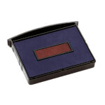 Austauschkissen E/2300/2 zweifarbig blau/rot