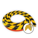 Knuffi SHG Warn- und Schutzprofile Kantenschutz Kantenschutz aus Polyurethanschaum, auf Rolle, selbstklebend,