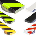 Knuffi Wallprotection Kit Typ S neon, zum Verschrauben, Länge: 1,0 m