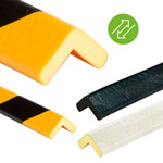 Knuffi Eckschutzprofil Removable Typ H gelb/schwarz, selbstklebend/ablösbar, Länge: 1,0 m