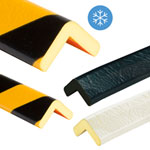Knuffi Eckschutzprofil Frost Typ H gelb/schwarz, selbstklebend, Länge: 1,0 m