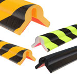 Knuffi Eckschutzprofil Typ Y gelb/schwarz, selbstklebend, Länge: 1,0 m