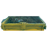 Ladungssicherungen Transportsicherungen Abdecknetze Containerabdecknetz, Netzfarbe: grün