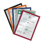 DURAFRAME MAGNETIC Magnetrahmen Papier- und Folienrahmen magnetisch haftend, verschiedene Farben,