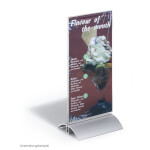 Tischaufsteller universell einsetzbar für Informationen, Menükarten etc.