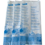 CLEAN and CLEVER ECO70 Damenhygienebeutel gefädelt Natronpapier gebleicht