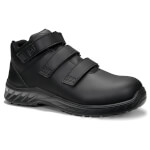 Jori Sicherheitsstiefel Clean Strap schwarz ESD S3, mid Kunststoffkappe, Klettverschluss, gepolsterte Lasche
