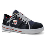 Elten Sicherheitsschuhe L10 SENSATION Low S2 ESD SRC sportliche Halbschuhe in Jeans-Optik mit Stahlkappe