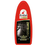 Erdal Express 1-2-3 Glanz-Schwamm schwarz für Glanz auf Glatt- und Kunstlederschuhen