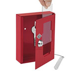 Ersatzscheibe für Notschlüsselkasten einfach einzusetzen