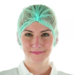 Franz Mensch Einweg-Haube Baretthaube Haarnetz blau Franz Mensch Einweg-Haube Baretthaube Haarnetz blau