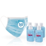 Hygiene-Set S Franz Mensch Civil Use Mundschutz mit Schülke Desinfektionsmittel