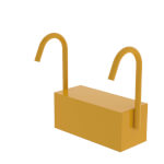 Munk Ballastgewicht 10 kg für Arbeitsgerüste aufhängbar, zur Stabilisierung von Arbeitsgerüsten