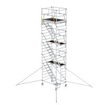 Munk Arbeitsgerüst SG 1,35 x 1,80 m mit Treppenaufstig Gerüstklasse 3, Belastung 200 kg/m2, DIN EN 1004