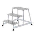 Günzburger Steigtechnik Aluminium-Arbeitspodest 3 Stufen, Arbeitshöhe 2,60 m