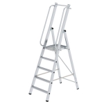 Günzburger Steigtechnik ML Bauleiter 5 Stufen, Arbeitshöhe 3,13 m