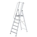 Günzburger Steigtechnik ML Bauleiter 6 Stufen, Arbeitshöhe 3,36 m