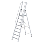 Günzburger Steigtechnik ML Bauleiter 8 Stufen, Arbeitshöhe 3,83 m