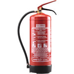 GLORIA Pulver-Feuerlöscher PD6GA mit Druckhebelarmatur und Manometer