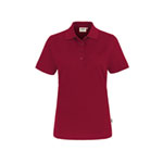 Berufsbekleidung Poloshirts HAKRO Damen-Poloshirt 'performance', weinrot,