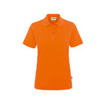 Berufsbekleidung Poloshirts HAKRO Damen-Poloshirt 'performance', orange,